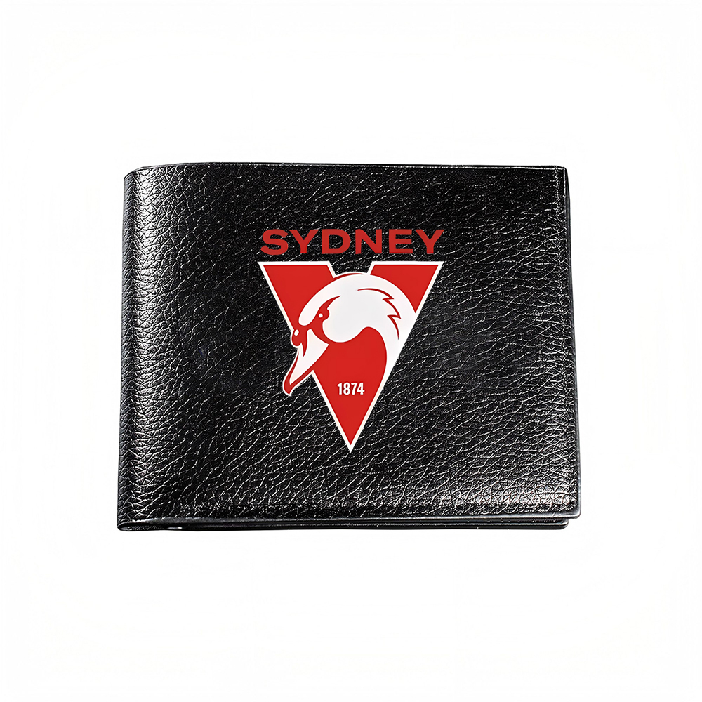 Men'S Fashion Sydney - Sydney Duck Emblem Wallet With Red