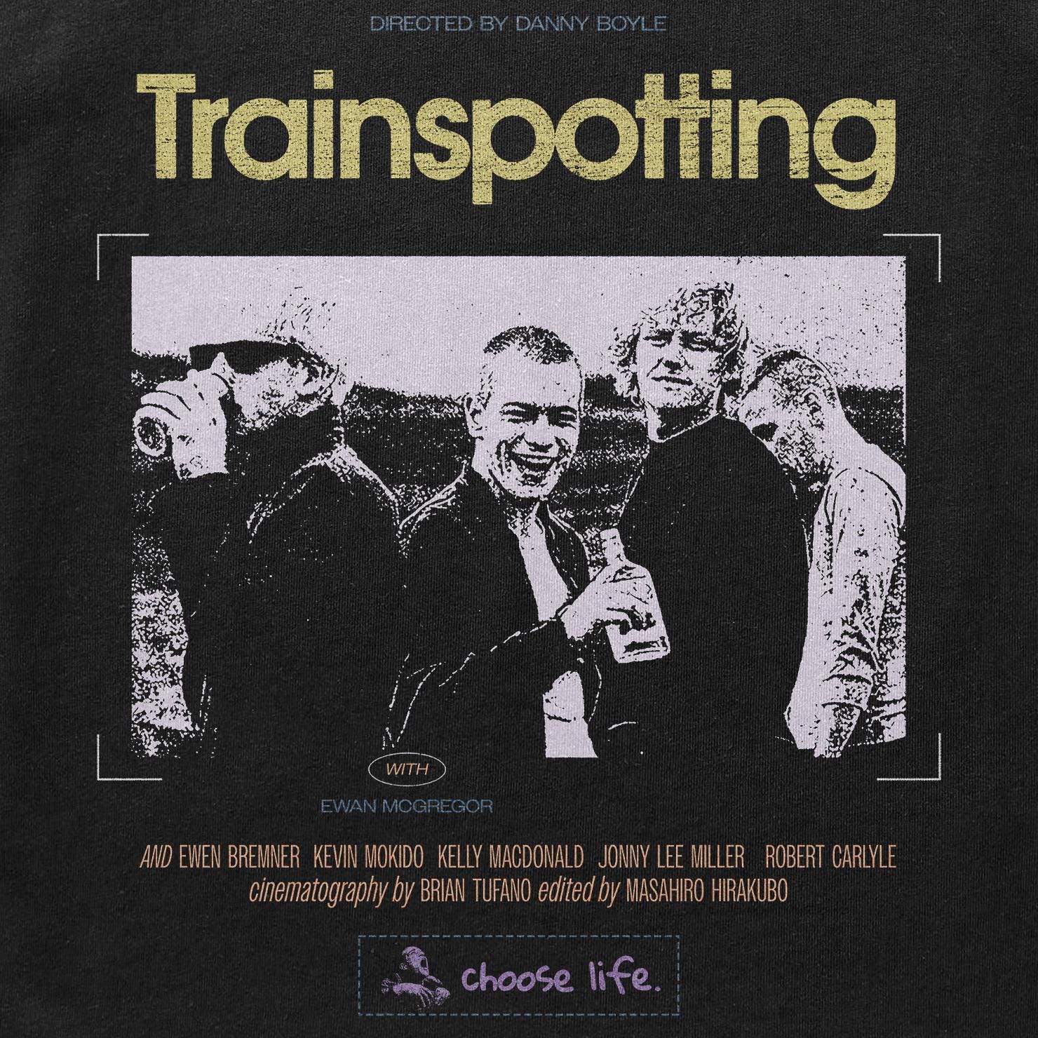 Trainspotting Movie Poster  Co - Poster Men Fashion review and price