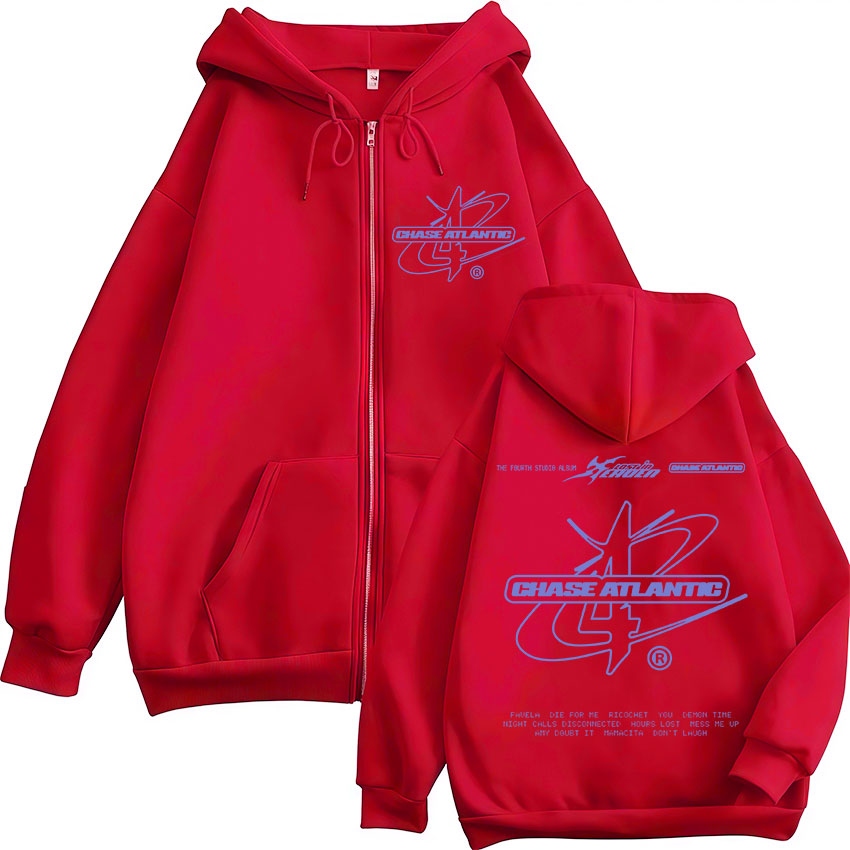 Rock Band Chase Atlantic Lost  - Mens Fashion Zip Up Hoodies review and price