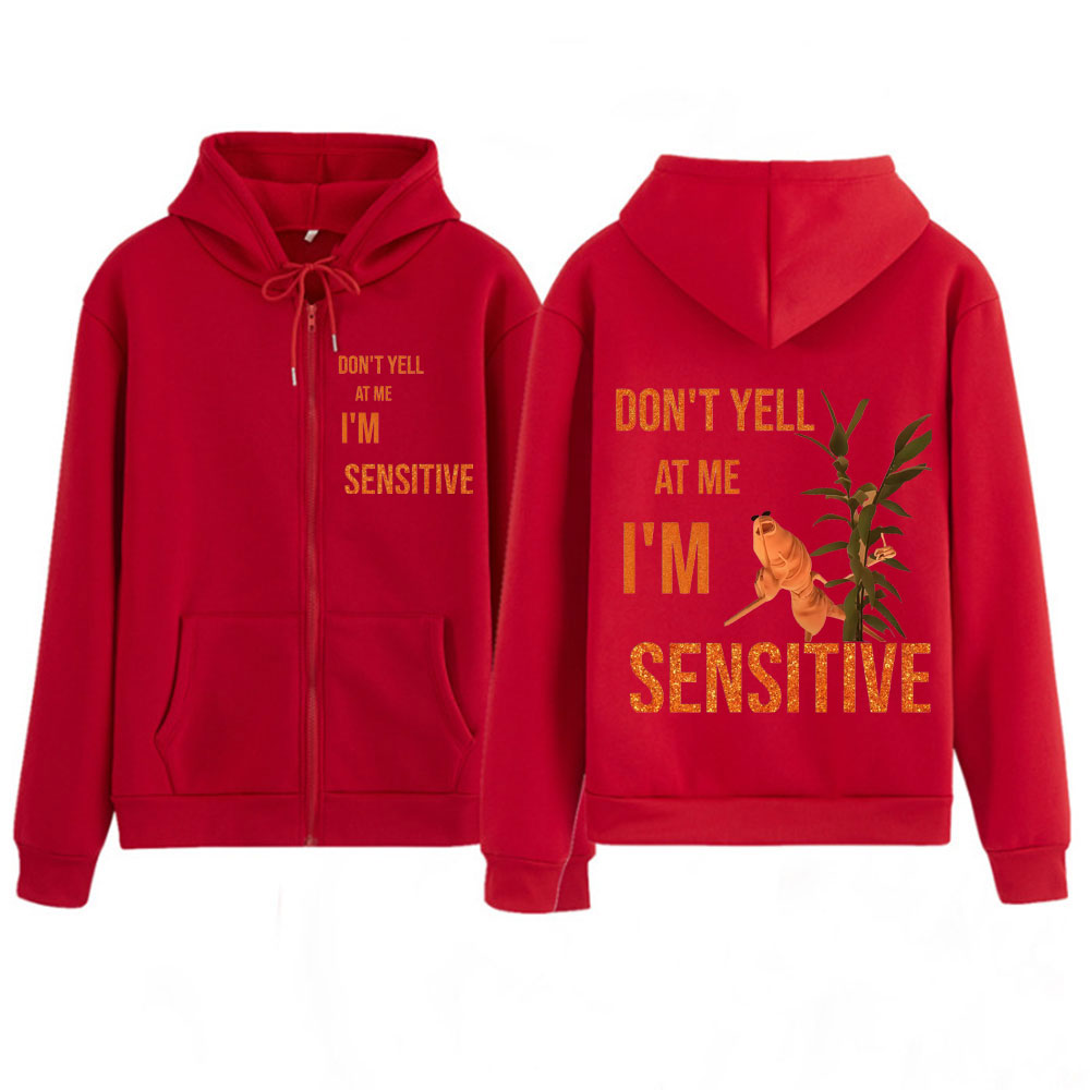 Marcus The Worm Don’t Yell At  - Mens Fashion Zip Up Hoodies review and price