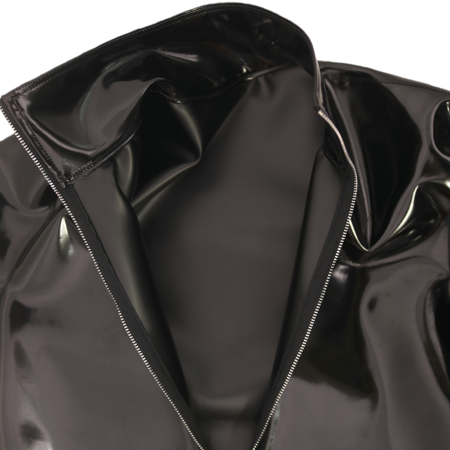 Sexy Men PVC Glossy Shiny Long - Men'S Fashion T Shirts review and price