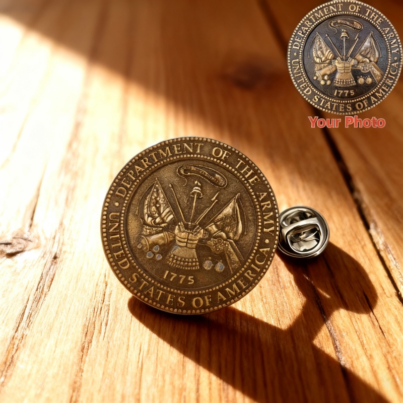 Custom Photo Brooch Personaliz - Men'S Fashion With Hat review and price