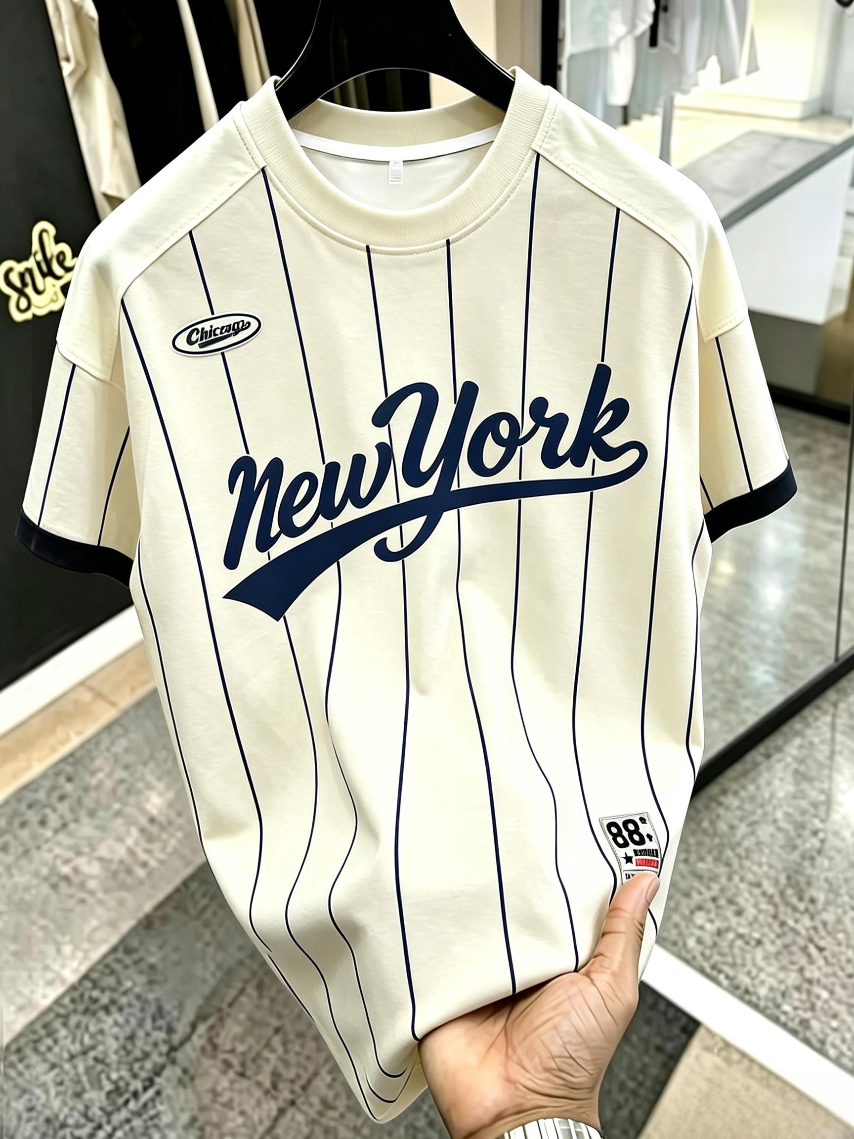 Fashionable new men's summer t - Men'S Fashion New York review and price