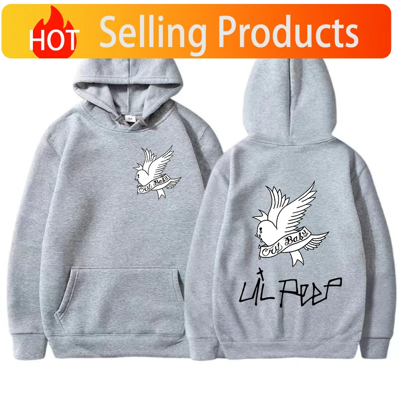 New Autunm Men Lil Peep Printe - Mens Fashion Clothes review and price