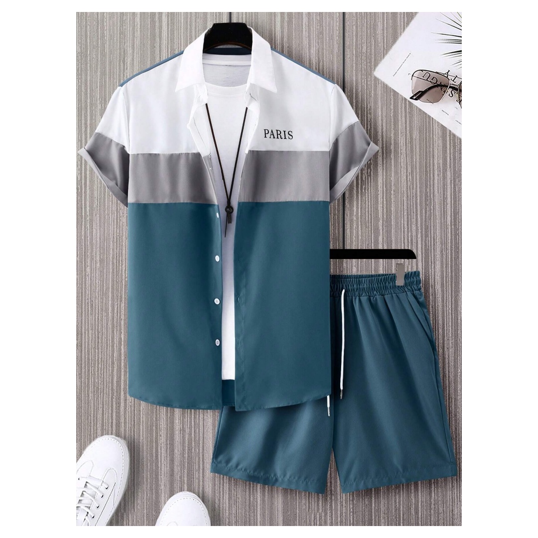 Men's Fashion Suit Blue And Wh - Men'S Fashion Videos review and price